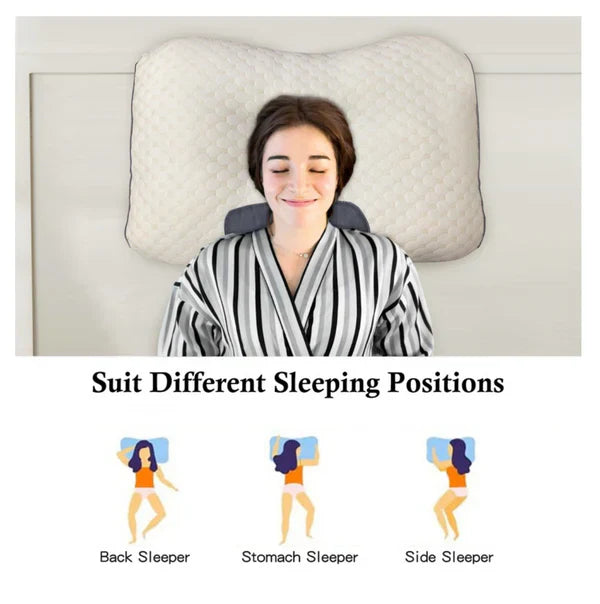 PACK 2 UNIDADES CerviCare®🐑 Almohada Ortopedica Para La Cervical😴💭🐑