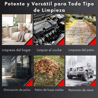 Soplador de aire potente TurboVortex🌪️ + dos baterías🔋⚡