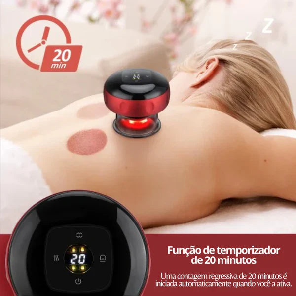 Masajeador Eléctrico De Ventosa Succión®️Inalámbrica🔋