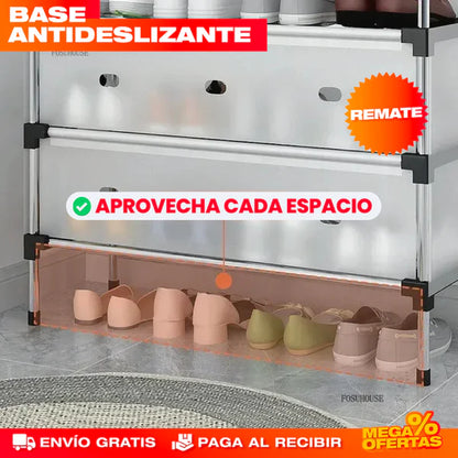 Zapatero 5 niveles en Acrílico