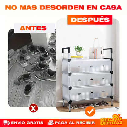 Zapatero 5 niveles en Acrílico