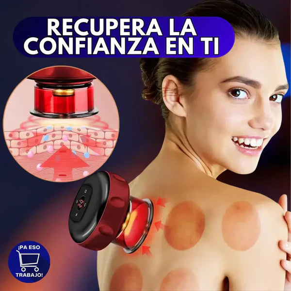 Masajeador Eléctrico De Ventosa Succión®️Inalámbrica🔋