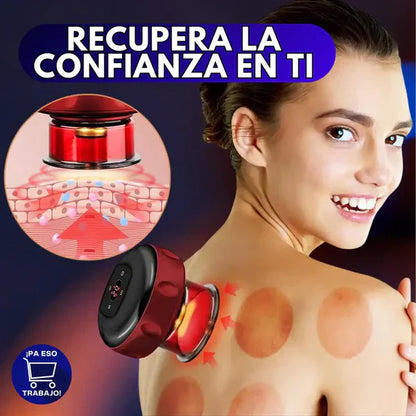 Masajeador Eléctrico De Ventosa Succión®️Inalámbrica🔋