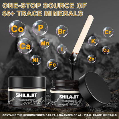 Shilajit 100% Resina Pura🗻 - El Secreto Milenario para una Energía y Bienestar Inigualable💪