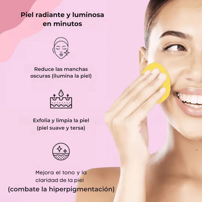 Almohadillas de cúrcuma y ácido kójico - piel radiante en menos de 2 semanas