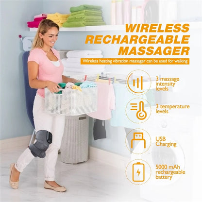 RODILLERA DIGITAL ELÉCTRICA | TERAPIA CALOR Y VIBRACION♨️