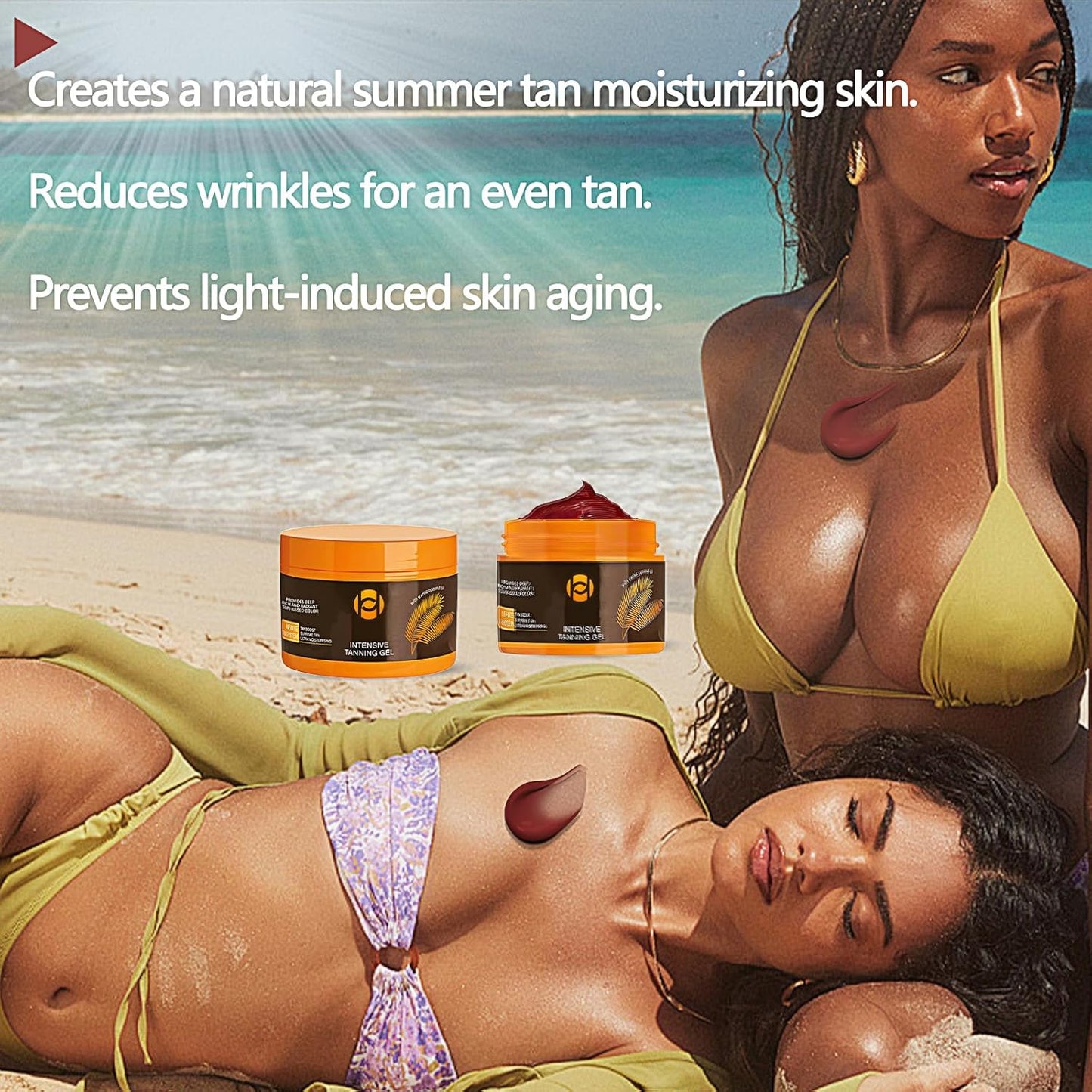 🍊Bronceador OUHOE 150g✨¡Brilla como el sol este verano!☀️🔆