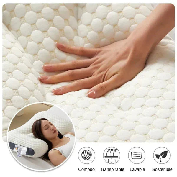 PACK 2 UNIDADES CerviCare®🐑 Almohada Ortopedica Para La Cervical😴💭🐑