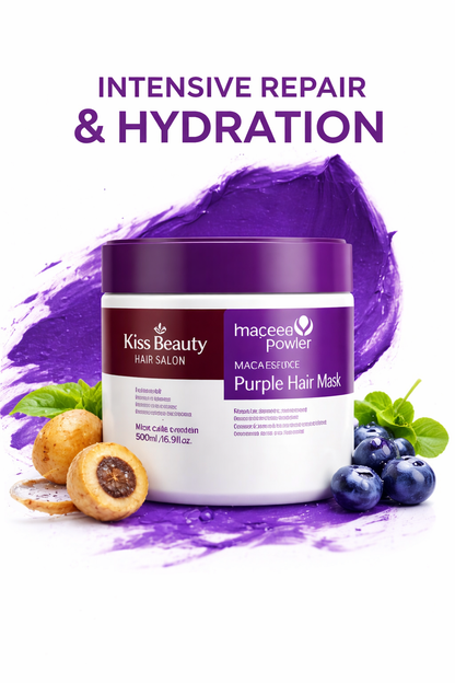💜Mascarilla Kiss Beauty® Purple 500ML💜