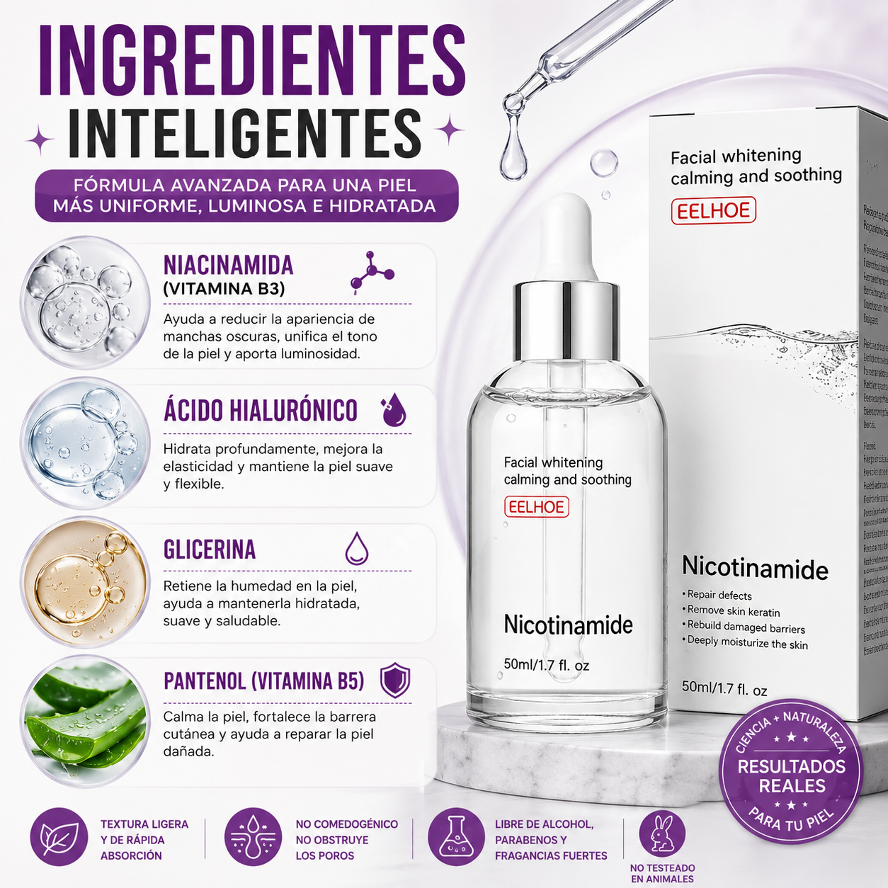 🧴Promoción 2 por 1 - Serum Facial con Nicotinamida 🧪 x 2 UNIDADES💧🌟