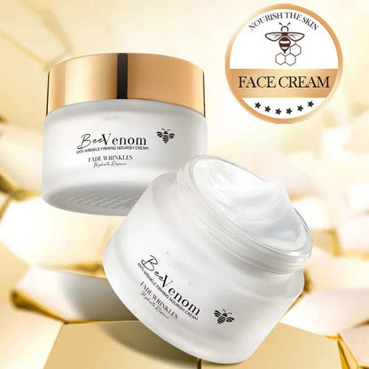 💖Crema Facial Reafirmante Antiarrugas con Veneno de Abeja (50g) 🐝✨– Efecto Lifting Natural