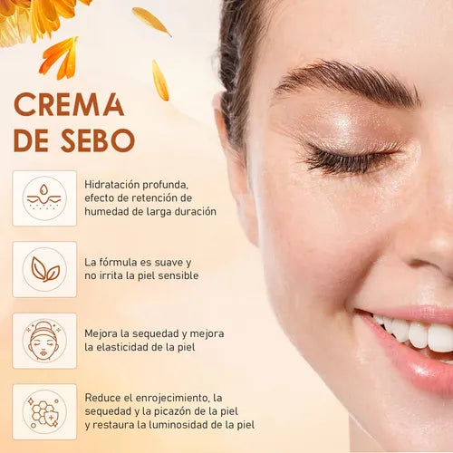 🧴✨EVIL GOODS® – Bálsamo de Sebo de Res Batido🐄 y Miel🐝 de Manuka 🌻