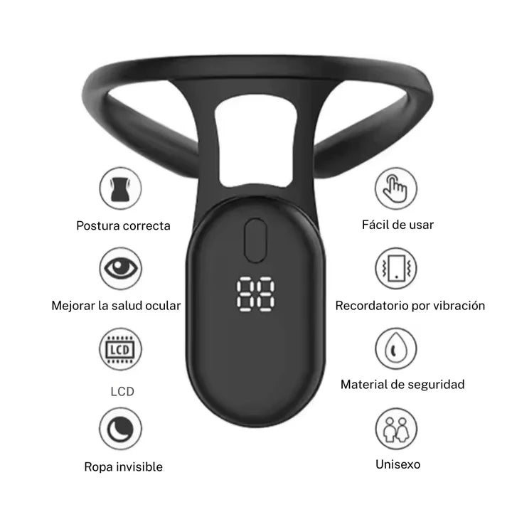 Slimory-  Corrector Inteligente de Postura y Masajeador Cervical EMS