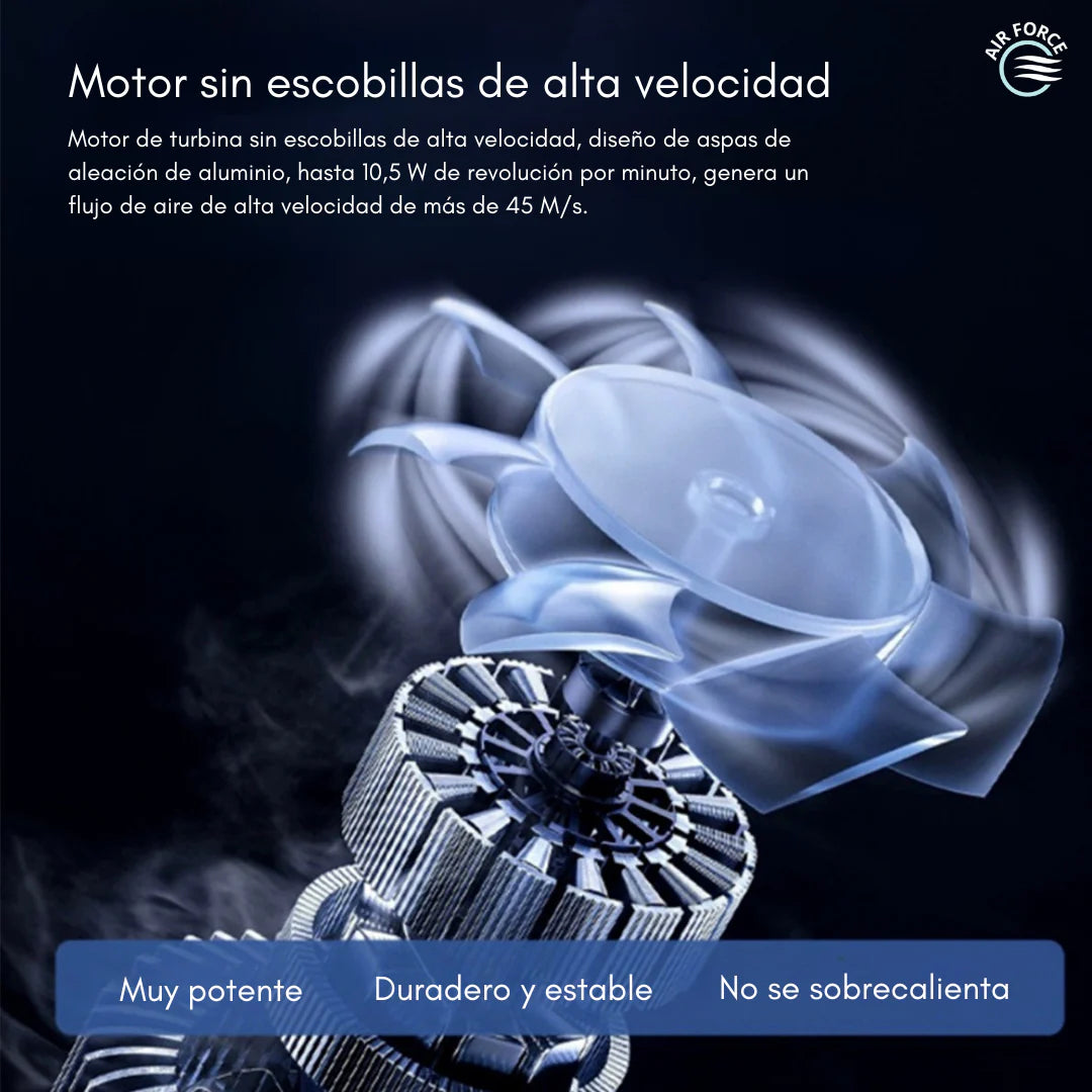 Soplador de aire potente TurboVortex🌪️ + dos baterías🔋⚡