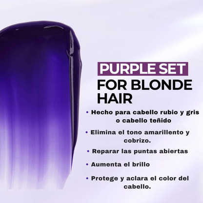 💜Mascarilla Kiss Beauty® Purple 500ML💜