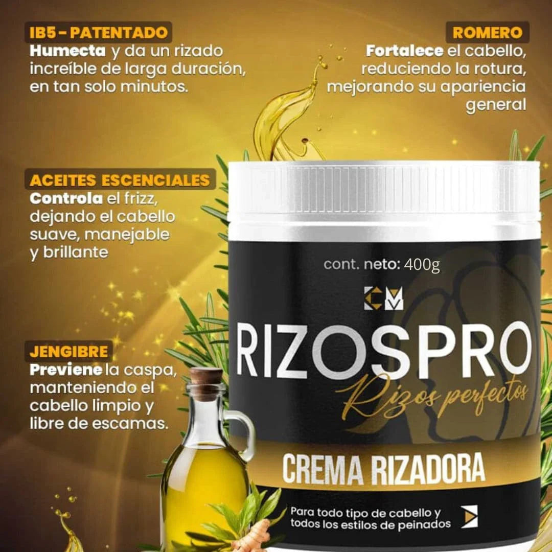 Rizos Pro™-500G- (LA ORIGINAL) By Dr. USA Tratamiento De Crema Rizadora 100% Efectivo