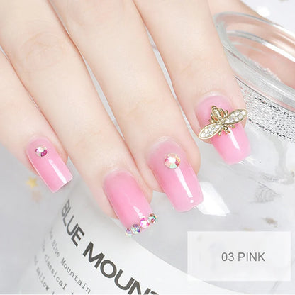 💅Kit Polygel Uñas Semipermanente +8 colores🌈 + LamparaUV💃
