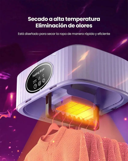Secador Eléctrico Portátil de Diseño Plegable🔥👕 Seca tu ropa SIN SOL en minutos