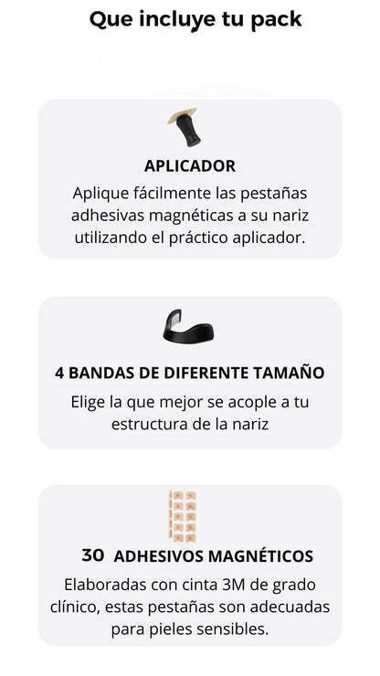 ForceLab™ V2 Tiras nasales magnéticas