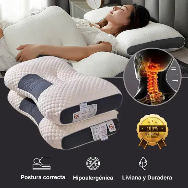 PACK 2 UNIDADES CerviCare®🐑 Almohada Ortopedica Para La Cervical😴💭🐑