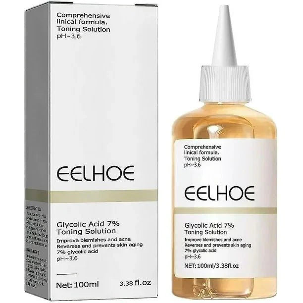 ✨ Solución Tónica EELHOE®️ con Ácido Glicólico al 7% - ¡Transforma tu piel desde el primer uso! ✨