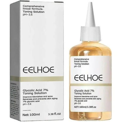✨ Solución Tónica EELHOE®️ con Ácido Glicólico al 7% - ¡Transforma tu piel desde el primer uso! ✨