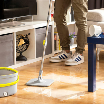 🌪️🌊Mopa Giratoria con Autolimpieza y Cubo Separador Selimop🏠✨
