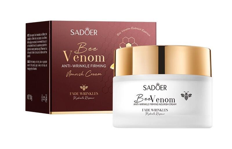 💖Crema Facial Reafirmante Antiarrugas con Veneno de Abeja (50g) 🐝✨– Efecto Lifting Natural