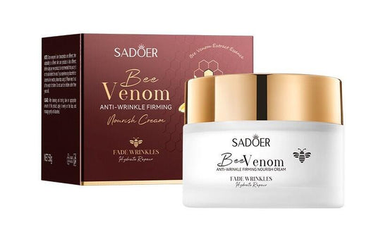 💖Crema Facial Reafirmante Antiarrugas con Veneno de Abeja (50g) 🐝✨– Efecto Lifting Natural
