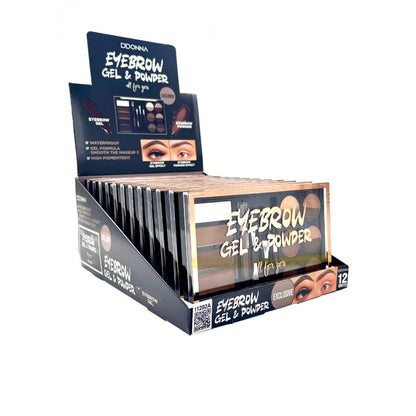 Set De Gel y Polvos Para Cejas