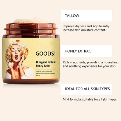🧴✨EVIL GOODS – Bálsamo de Sebo de Res Batido🐄 y Miel🐝 de Manuka 🌻