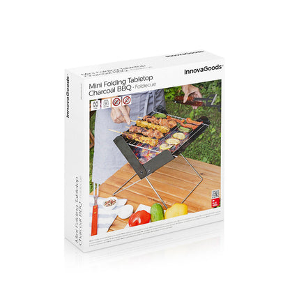 🔥🍗 Barbacoa Portátil Plegable | Mini Parrilla para BBQ en Casa o Viaje 🧳🏠