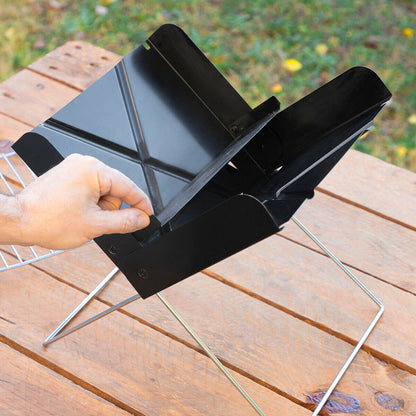 🔥🍗 Barbacoa Portátil Plegable | Mini Parrilla para BBQ en Casa o Viaje 🧳🏠