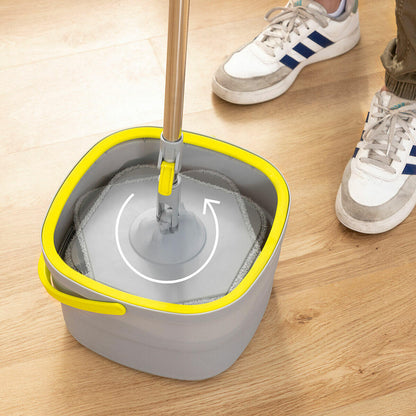 🌪️🌊Mopa Giratoria con Autolimpieza y Cubo Separador Selimop🏠✨