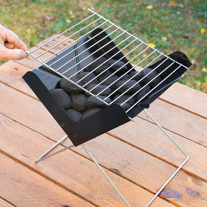 🔥🍗 Barbacoa Portátil Plegable | Mini Parrilla para BBQ en Casa o Viaje 🧳🏠