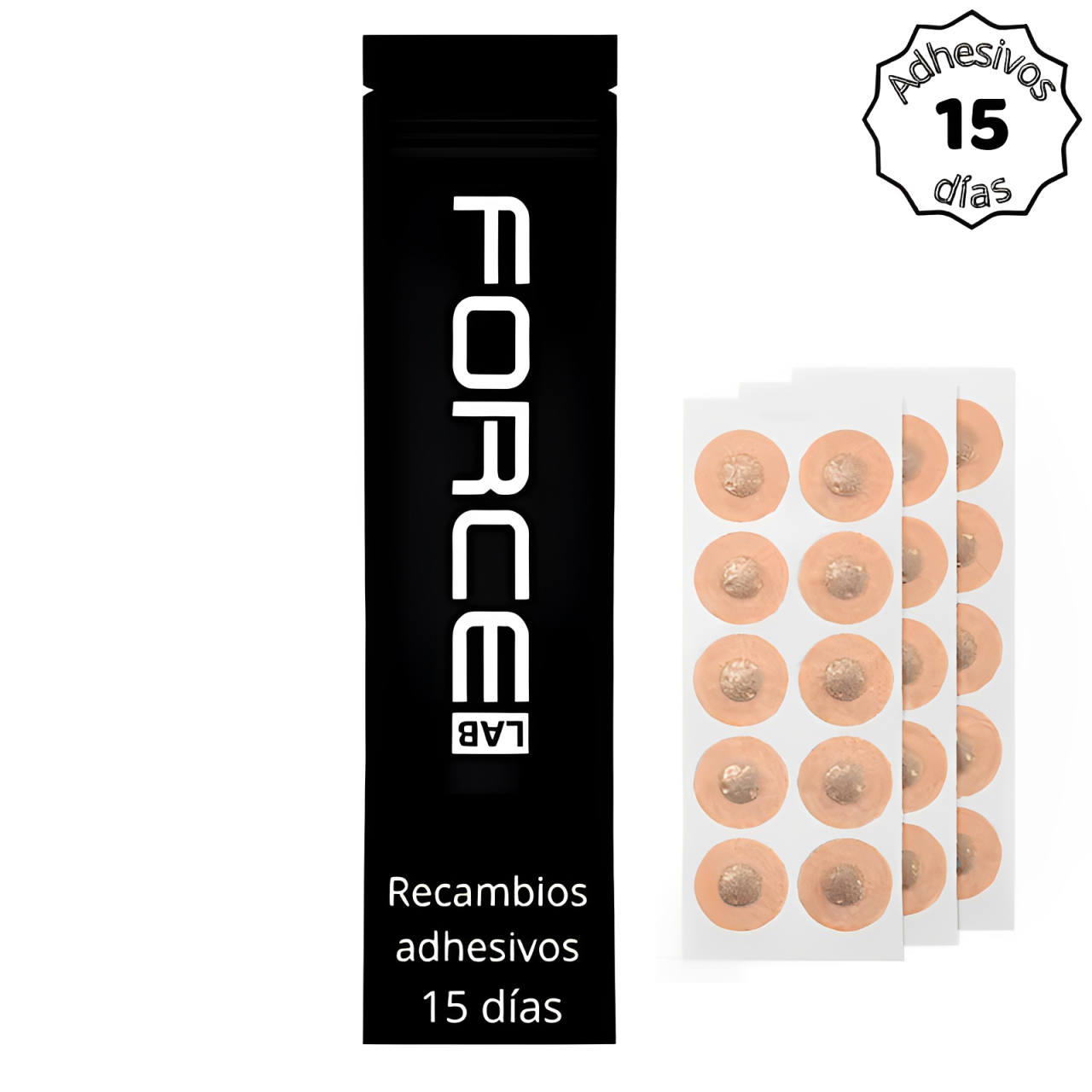 Recambios adhesivos Tiras Nasales (30 días)