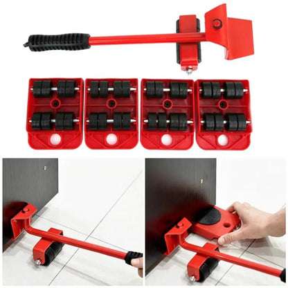 🏡🔧Gato Levanta Muebles para Hogar 5P - ¡Mueve y Levanta Muebles Pesados SIN Esfuerzo! 💪✨